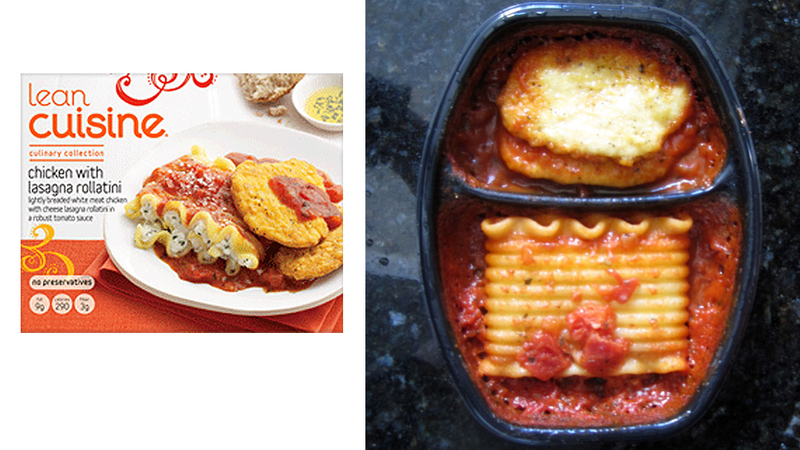 Illustration for article titled What Your Frozen Diet Dinners Really Look Like (Hint: Disgusting)